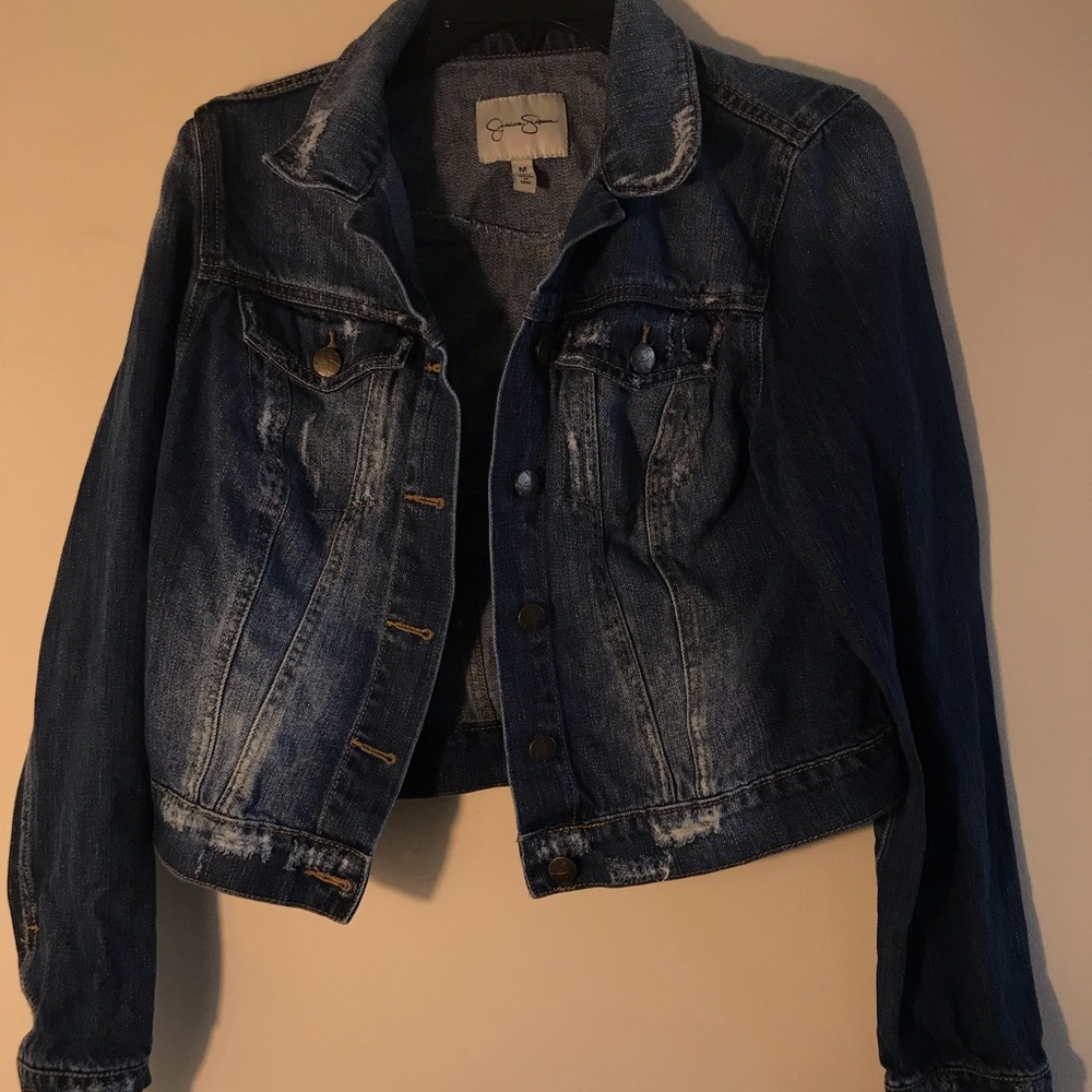Jessica Simpson jean jacket